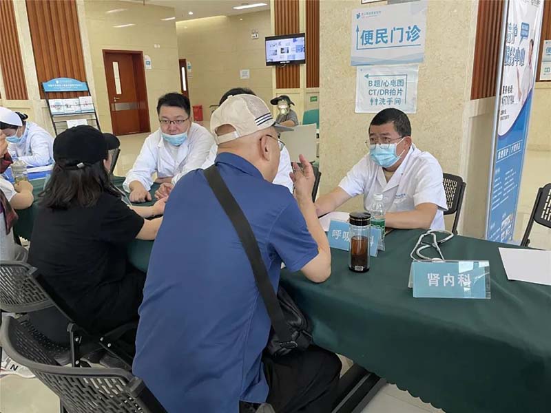江夏区第一人民医院医院（协和江南医院）在武汉顾连康复医院开展大型义诊活动