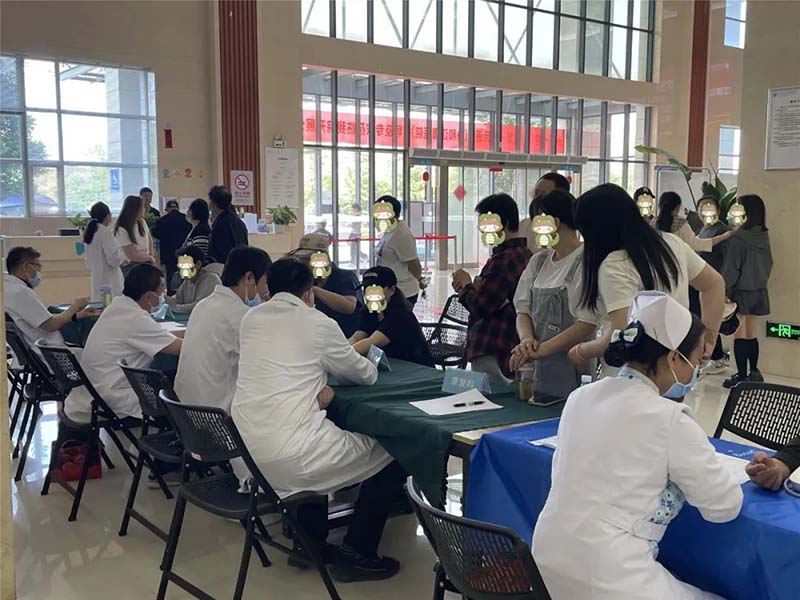 江夏区第一人民医院医院（协和江南医院）在武汉顾连康复医院开展大型义诊活动